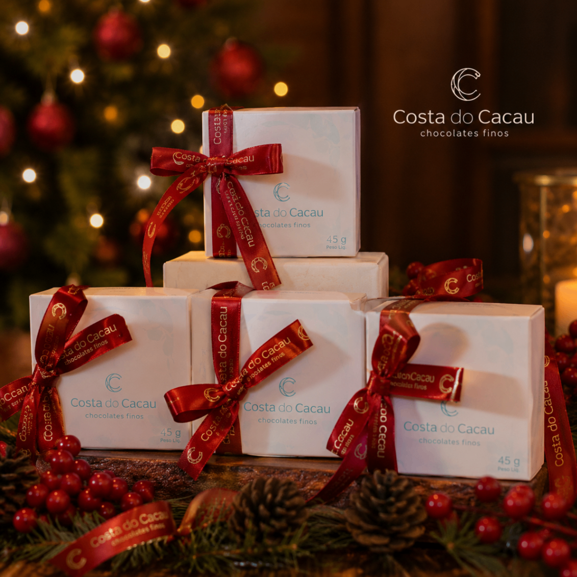 Mini Caixas de Natal — 45g